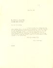 Letter form Junius D. Grimes to Charles C. Crittenden